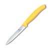 Ořezávací nůž SWISS CLASSIC 10 cm, žlutá, plast, Victorinox