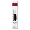 Sada nožů SWISS CLASSIC 8 a 11 cm, sada 2 ks, černá, plast, Victorinox