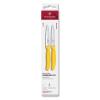Sada nožů SWISS CLASSIC 10 cm, sada 2 ks, žlutá, plast, Victorinox