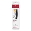Kapesní nůž SWISS CLASSIC 11 cm, vroubkovaný, černá, plast, Victorinox