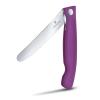 Kapesní nůž SWISS CLASSIC 11 cm, vroubkovaný, fialová, plast, Victorinox