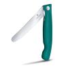 Kapesní nůž SWISS CLASSIC 11 cm, vroubkovaný, zelená, plast, Victorinox