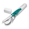 Sada cestovních příborů SWISS CLASSIC, sada 3 ks, zelená, plast, Victorinox