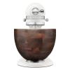 Kuchyňský robot ARTISAN 5KSM156 4,7 l, porcelánově bílá, s dřevěnou mísou, KitchenAid