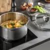 Kastrol EMOTION+ 24 cm, 5,4 l, nerez, Tefal