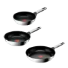 Sada pánví EMOTION+ 20 + 24 + 28 cm, sada 3 ks, titan, Tefal