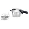 Tlakový hrnec VITAQUICK PREMIUM 3,5 l, s napařovací vložkou, nerez, Fissler