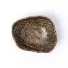 Jídelní miska TERRA 12 cm, 200 ml, hnědá, keramika, MIJ