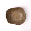 Servírovací talíř TERRA 26 x 23 cm, hnědá, keramika, MIJ