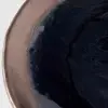 Jídelní talíř GLOSS BLACK 24 cm, černá, keramika, MIJ