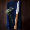 Jídelní nůž FACETTE 11 cm, sada 4 ks, olivové dřevo, Opinel