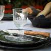 Jídelní nůž FACETTE 11 cm, sada 4 ks, olivové dřevo, Opinel