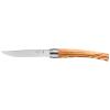 Steakový nůž 10 cm, sada 4 ks, olivové dřevo, Opinel