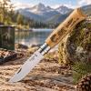 Kapesní nůž N°08 ANIMALIA FISH 8,5 cm, dubové dřevo, Opinel