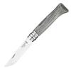 Kapesní nůž N°08 8,5 cm, šedá, březové dřevo, Opinel