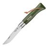 Kapesní nůž N°08 BUSHWACKER 8,5 cm, khaki, habrové dřevo, Opinel