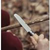 Dětský nůž N°07 MY FIRST OPINEL 8 cm, bukové dřevo, s pouzdrem na opasek, Opinel