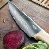 Kuchařský nůž N°118 PARALLÈLE 20 cm, přírodní, bukové dřevo, Opinel