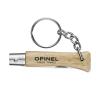 Kapesní nůž N°04 KEYCHAIN 5 cm, přírodní, bukové dřevo, Opinel
