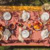 Sada příborů TABLE IN THE SUN, sada 8 ks, olivové dřevo, Opinel