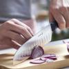 Santoku nůž N°219 INTEMPORA 17 cm, modrá, POM, Opinel