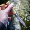 Kapesní nůž N°07 8 cm, přírodní, bukové dřevo, Opinel