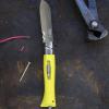 Kapesní nůž N°09 DIY 8 cm, žlutá, plast, Opinel