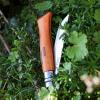 Kapesní nůž N°12 CARBON 12 cm, přírodní, bukové dřevo, Opinel