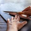 Kapesní nůž N°12 EFFILÉ 12 cm, přírodní, olivové dřevo, Opinel