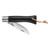 Kapesní nůž NÉO6 OPIFLEX 7 cm, černá, ebenové dřevo, Opinel