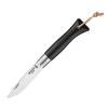 Kapesní nůž NÉO6 OPIFLEX 7 cm, černá, ebenové dřevo, Opinel
