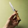Kapesní nůž NÉO6 OPIFLEX 7 cm, hnědá, olivové dřevo, Opinel