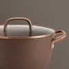 Hrnec MILANO 24 cm, 4,7 l, hnědá, keramický povrch, ZWILLING
