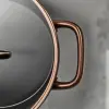 Hrnec MILANO 24 cm, 4,7 l, hnědá, keramický povrch, ZWILLING