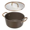 Hrnec MILANO 24 cm, 4,7 l, hnědá, keramický povrch, ZWILLING