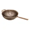 Wok MILANO 30 cm, s poklicí, hnědá, keramika, Zwilling