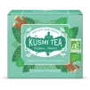 Bio bylinný čaj s lékořicí a mátou, 20 mušelínových sáčků, Kusmi Tea