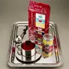 Dárková sada čajů ICONICS TEAS, 5 x 20 g plechovka + infuzér, Kusmi Tea